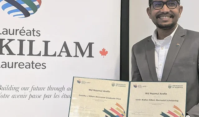 বাংলাদেশের নাজমুল পেয়েছেন কানাডার সম্মানজনক ‘কিলাম অ্যাওয়ার্ড’