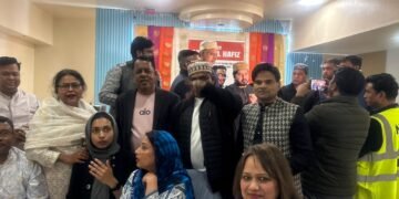 আসন্ন উপনির্বাচনে আহসানুল হাফিজ এর এমপিপি প্রার্থিতা ঘোষণা