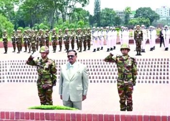 Acting President pays homage at National Memorial
