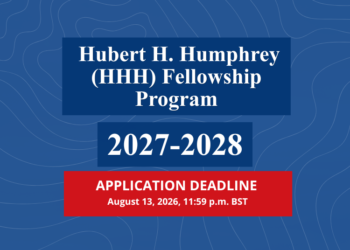Call for Applications for 2027-2028 Hubert H. Humphrey (HHH) Fellowship Program 